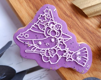 Halloween-embosser fondantstämpel och utstickare, akryl-debosser för kakor, cupcakes