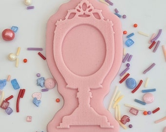Princess acrylic debosser fondant stamp, for cookies, cupcakes and cake decorating