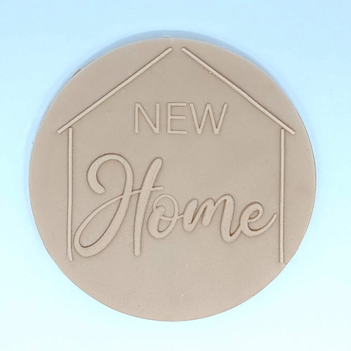 Home Sweet Home Reverse Embosser Stamp New Home Embosser Etsy
