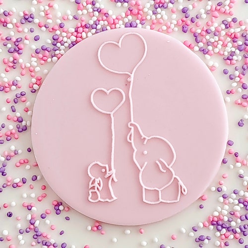 Oh Baby Cookie Embosser Baby Shower Cookie Stamp Baby Shower Etsy