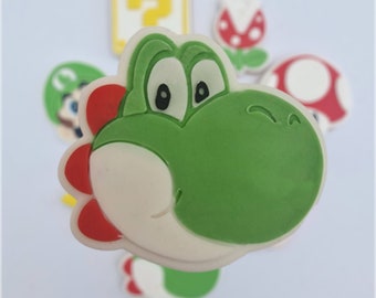 Yoshi-koekjesvormer en fondantstempel: PLA 3D-geprinte embosser
