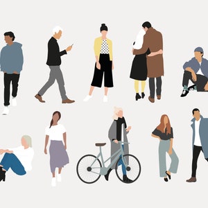 Flat People Vector Collection #6