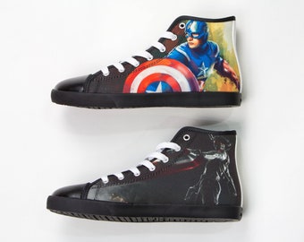 captain america chuck taylors