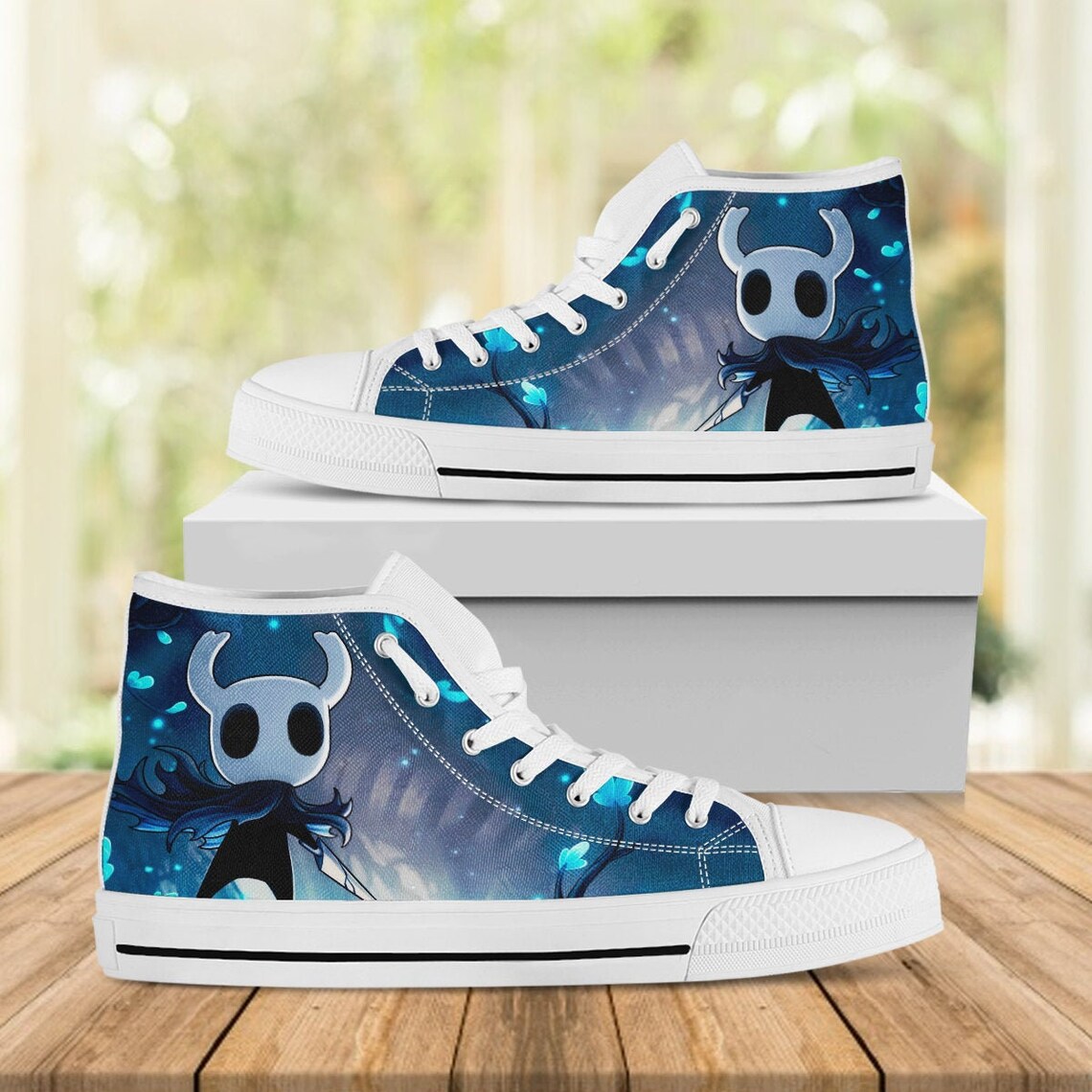 Hollow Knight Hi Tops Hollow Knight Game Custom Shoes The