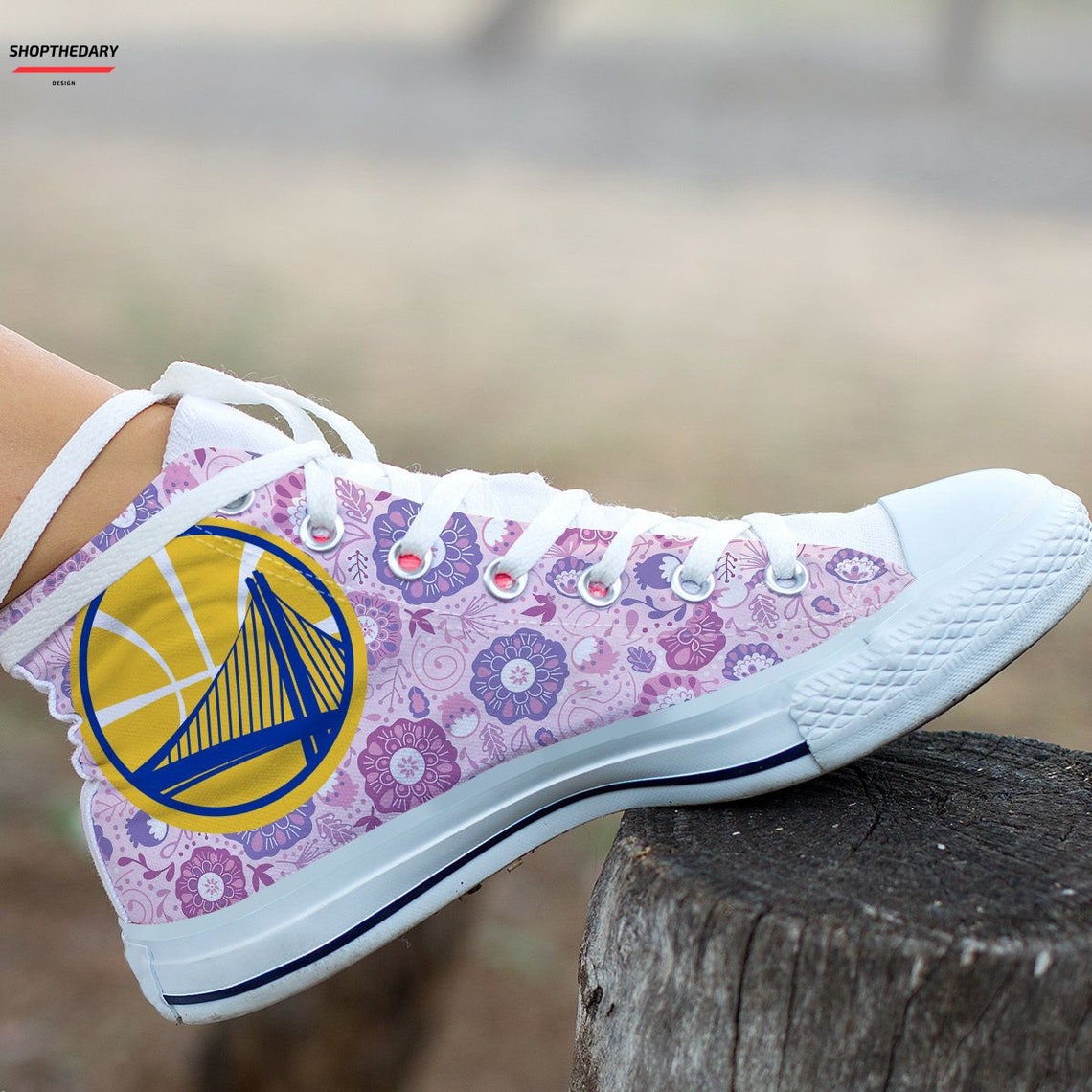 custom golden state warriors shoes