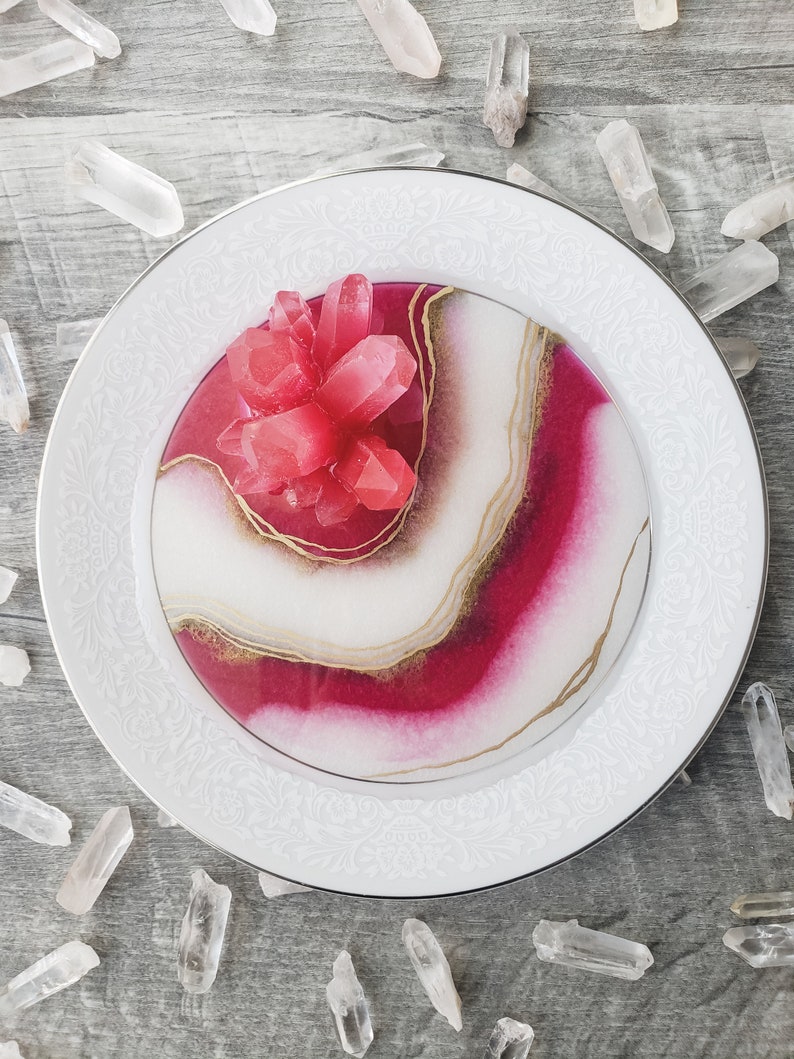 Hot Pink Trinket Dish
