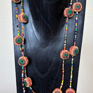 Long H'mong necklace sautoir necklace
