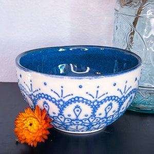 Blue & White Soup Bowl