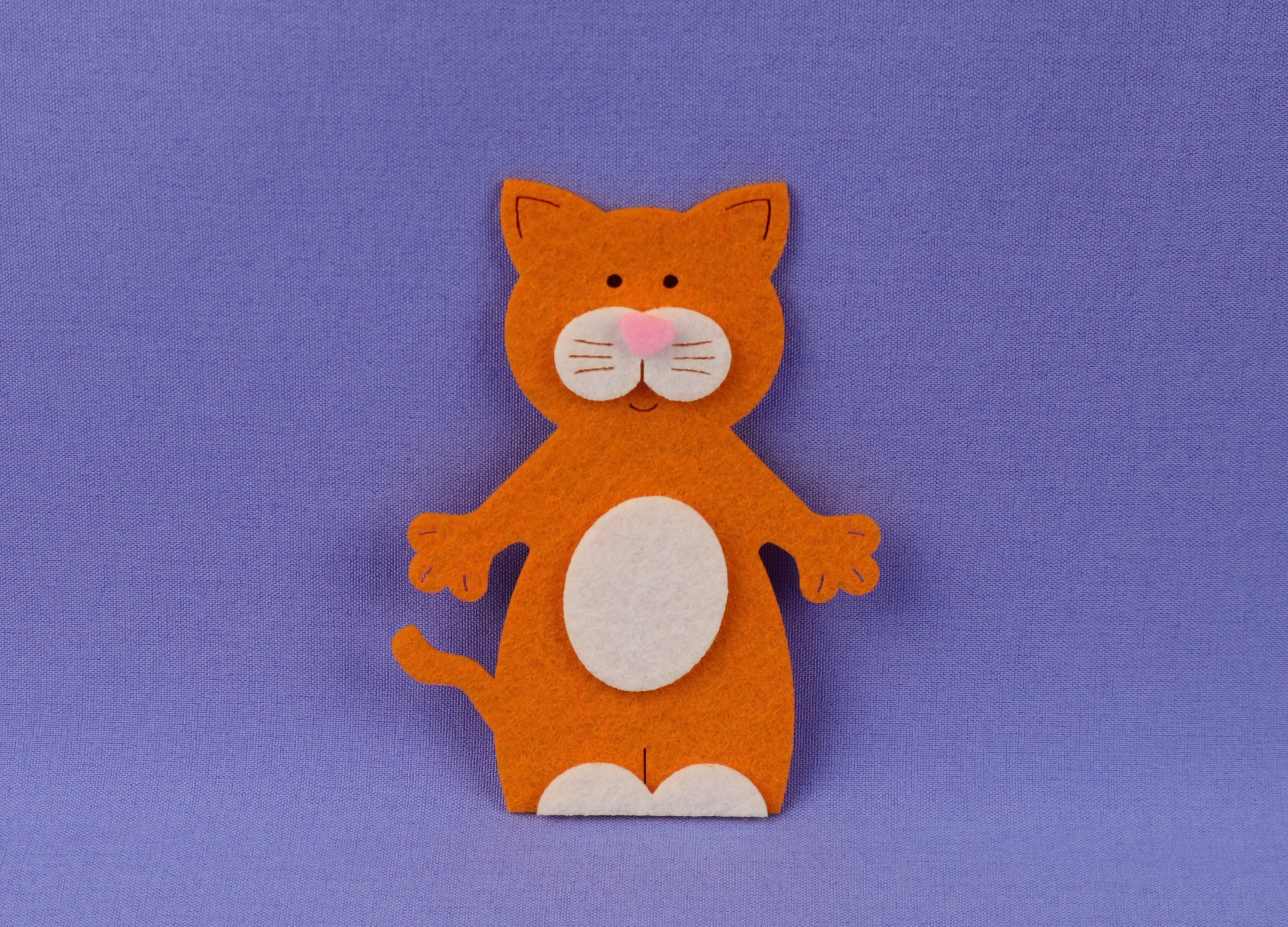 Felt Kitty Cat Pre Cut Felt Shapes Die Cuts Assortment Etsy