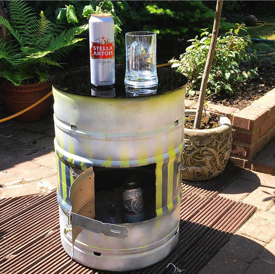 Limited Edition Beer Barrel Cooling Table Etsy