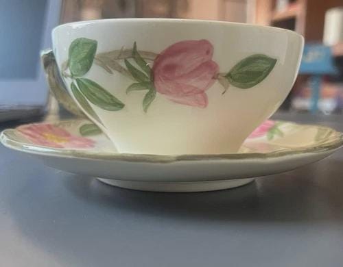 Franciscan desert rose cup and saucer - Etsy 日本