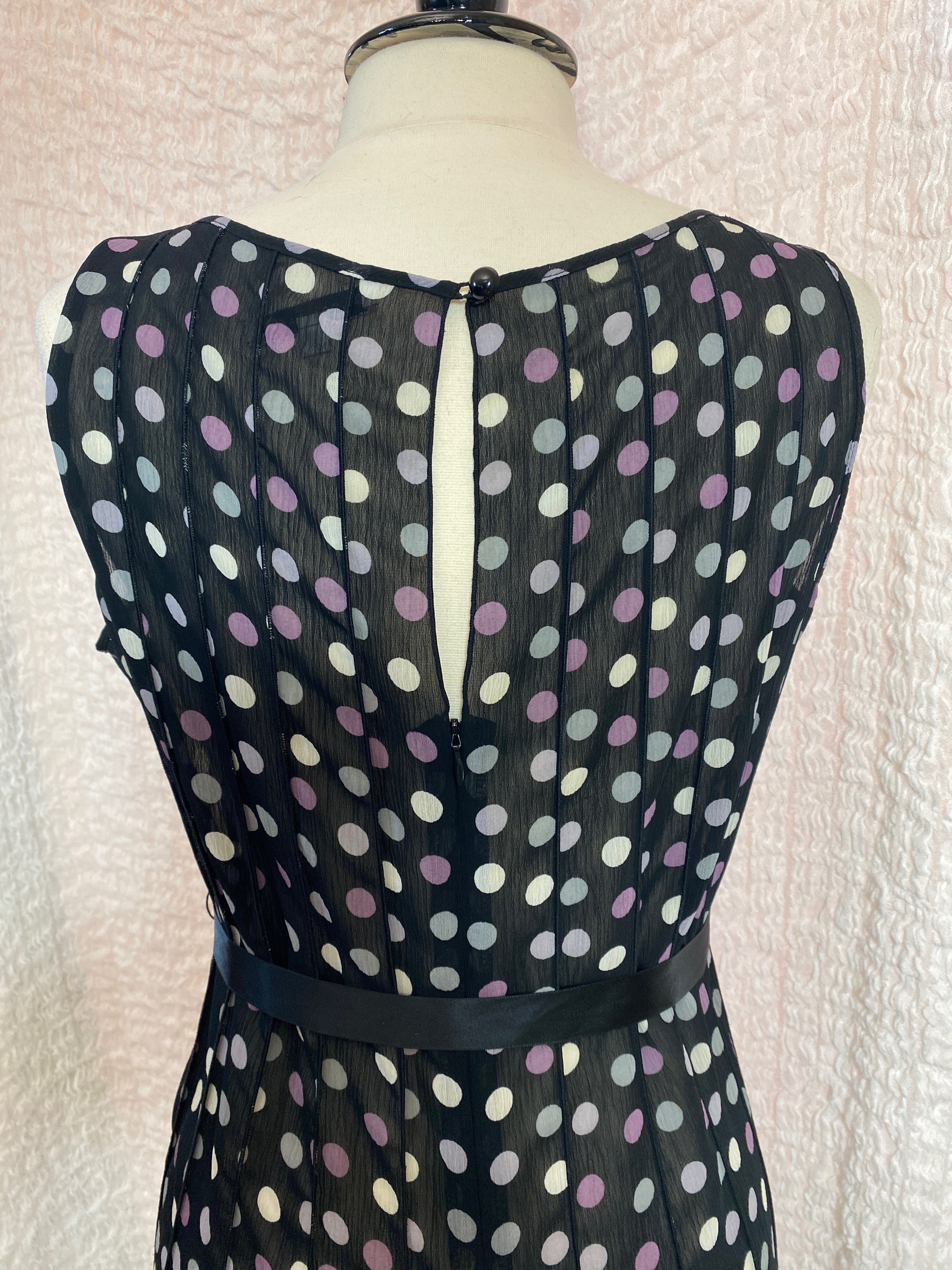 Sandra darren polka dot cheap dress