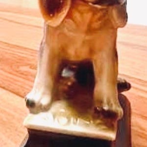 ヴィンテージ ヴィクトリア セラミックス ビーグルの子犬 日本製