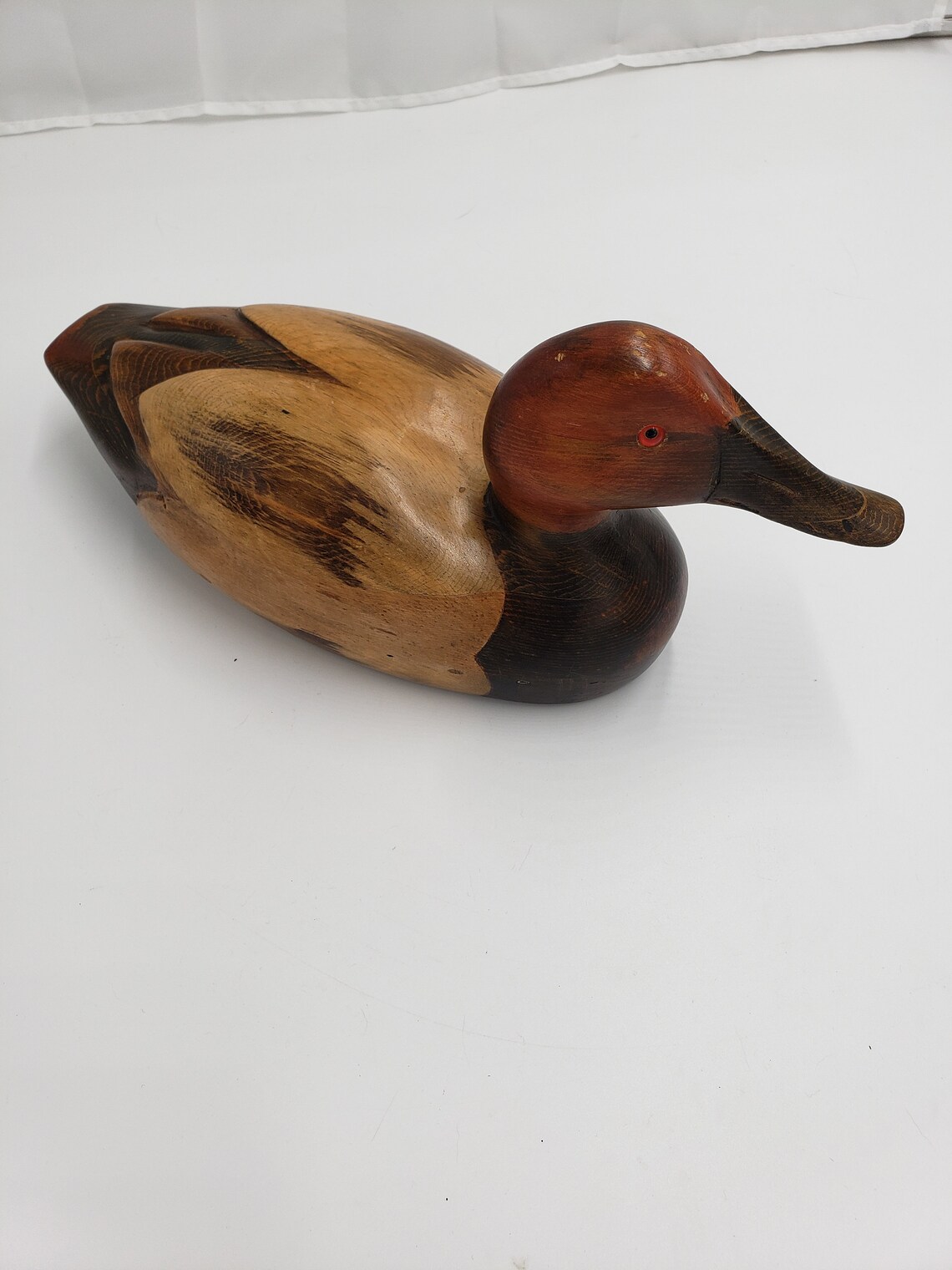 Vintage Tom Tabor Duck Decoy hand carved wooden duck Etsy