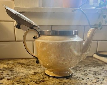 Antique Royal Rochester Studios Teapot Art 1930s