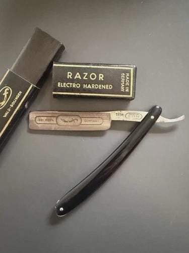 Straight Razor Solingen - Etsy