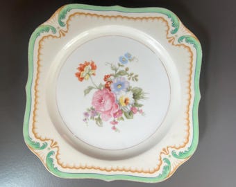 Noritake porcelain plates made in Japan set of 2