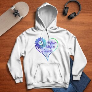 Carpenter hoodie,Gift for Carpenter, Funny Carpenter tee, Carpenter T-shirts - My Heart Belongs to My Carpenter, Gift the best