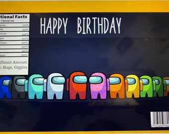 Among Us Chip Bag - Etsy