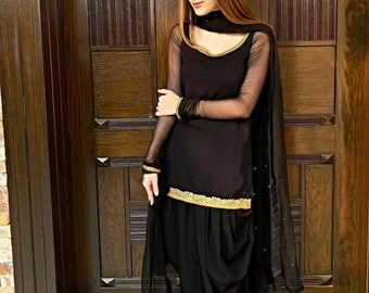 punjabi suit woman photo