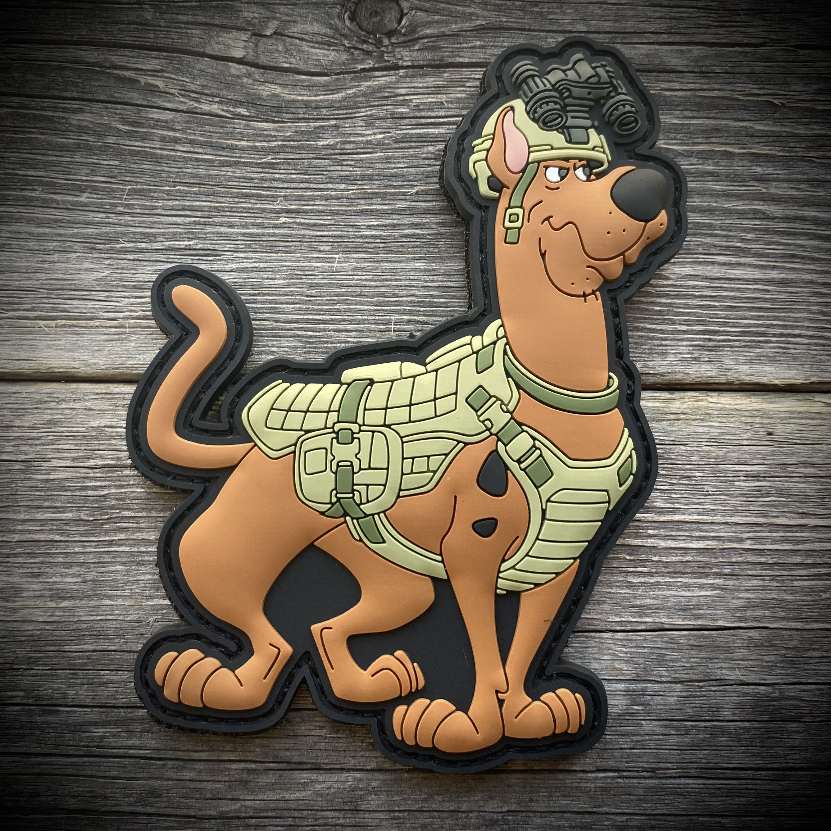 Tactical “Scooby Doo” PVC Patch - Scooby Doo Parody Fan Art - Morale Patch