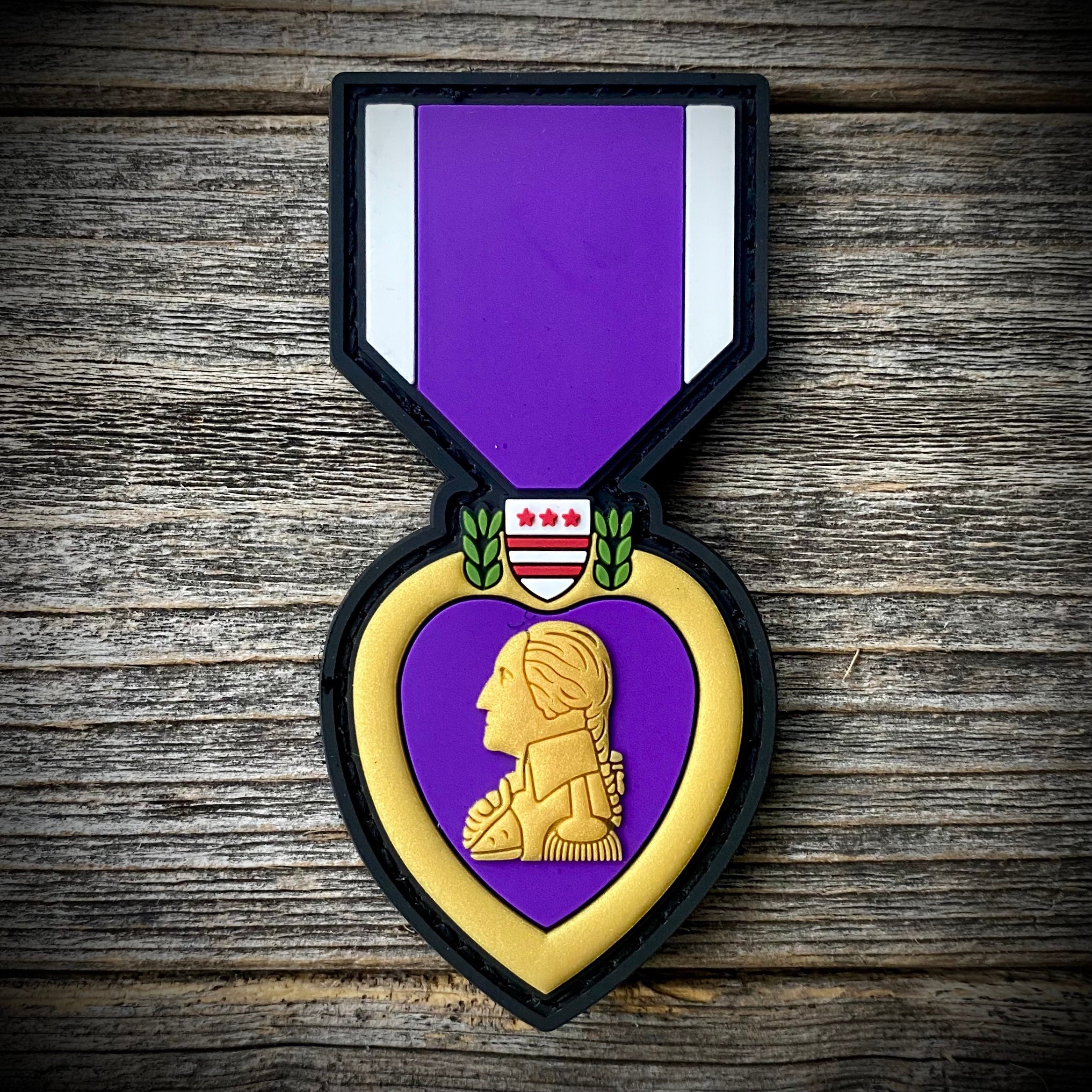 Médaille militaire de l'armée américaine de qualité supérieure, cœur  violet, badge de poitrine de clection, médailles de poitrine avec  décoration de boîte à ruban - AliExpress