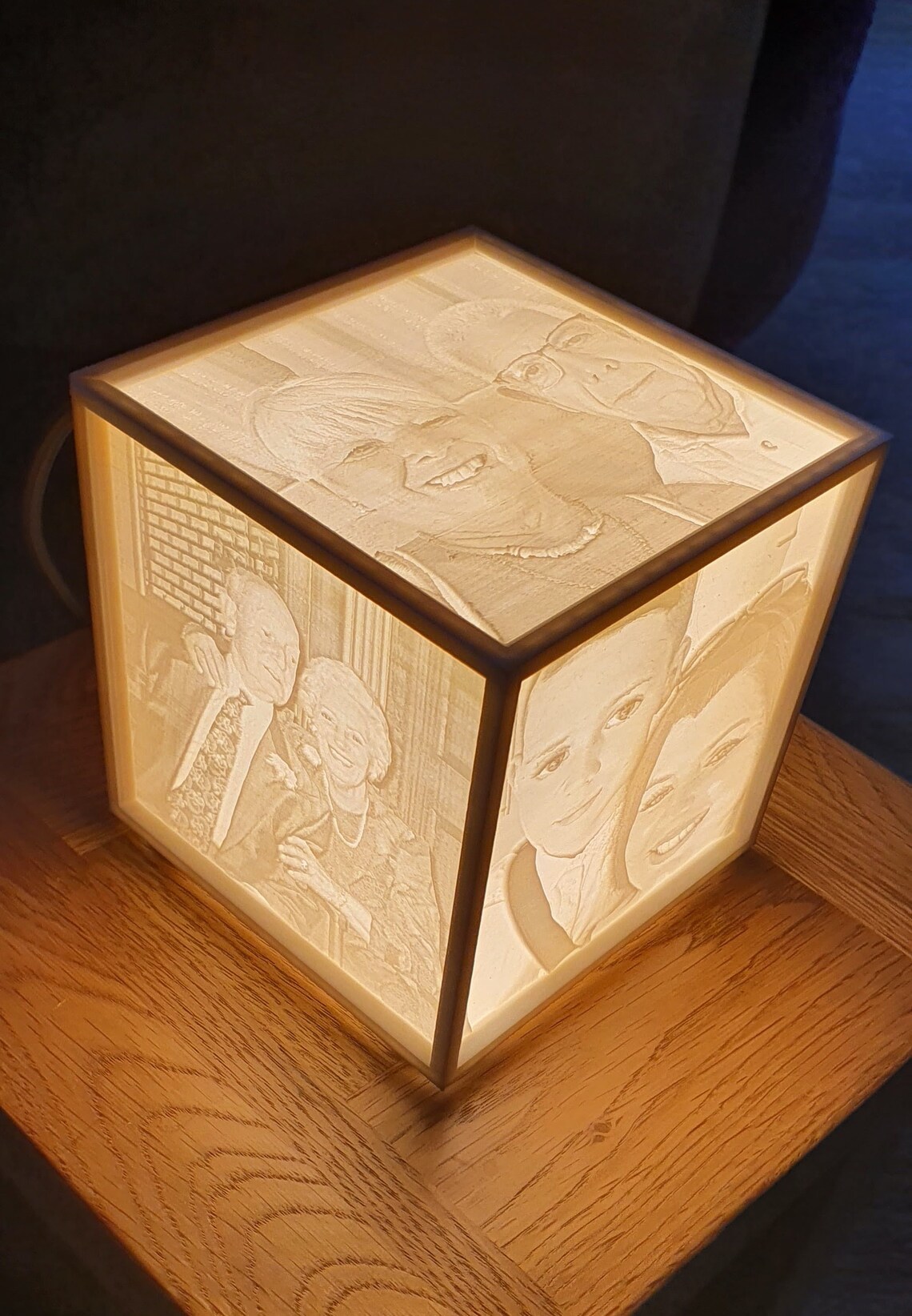 Lithophane Light Box Light Lithophane Photo Photo Box Etsy UK