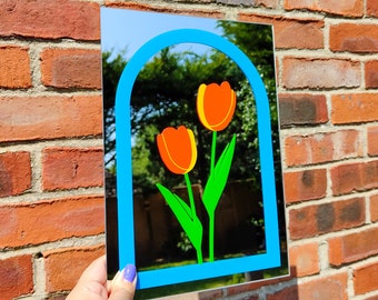 Miroir A4 Tulip Arch