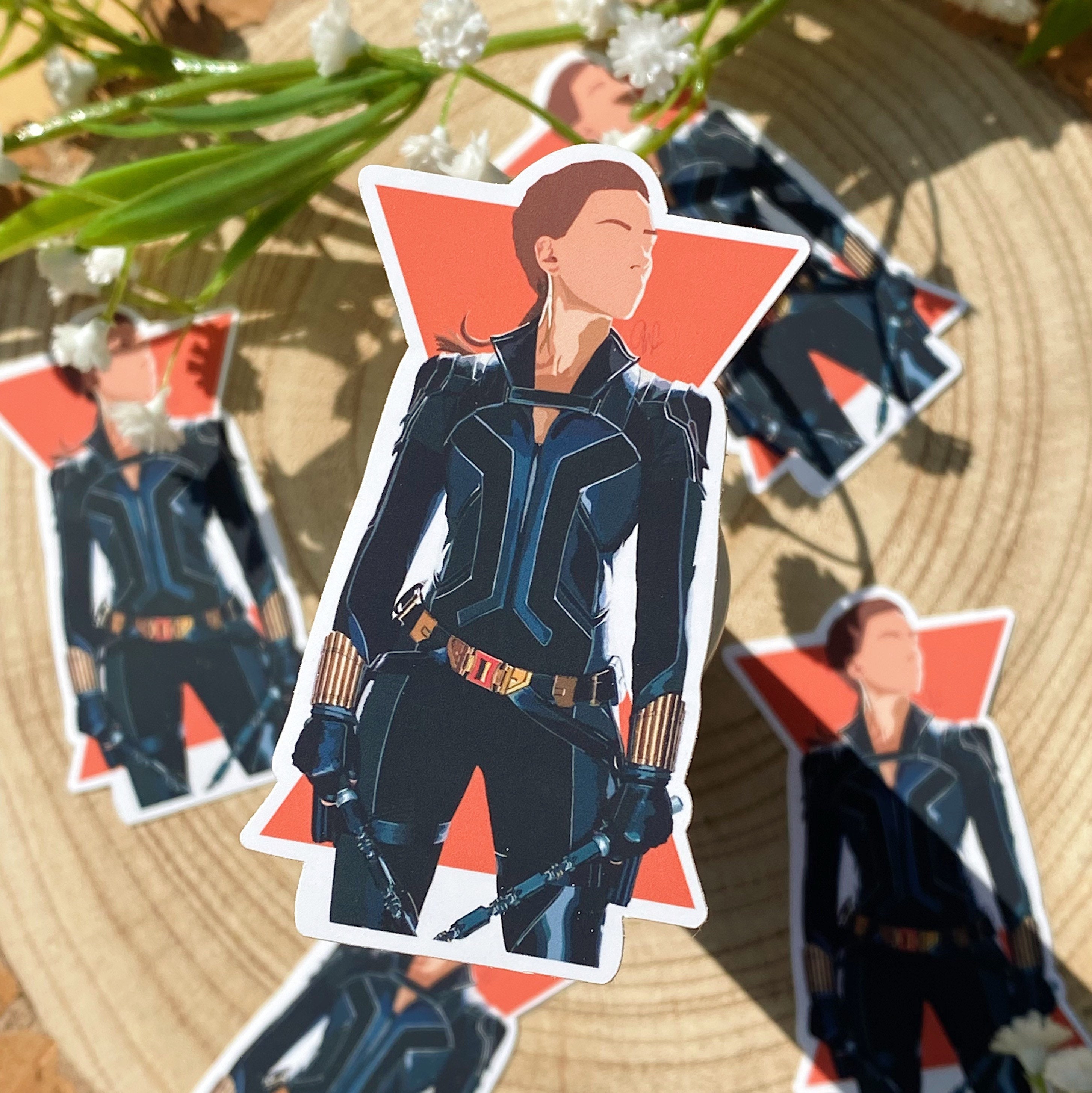 Black Widow // Natasha Romanoff // Avengers // Marvel // - Etsy UK