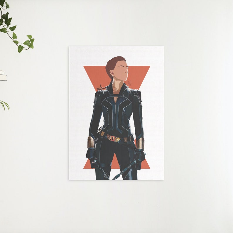 Black Widow // Natasha Romanoff // Scarlett Johansson // - Etsy UK