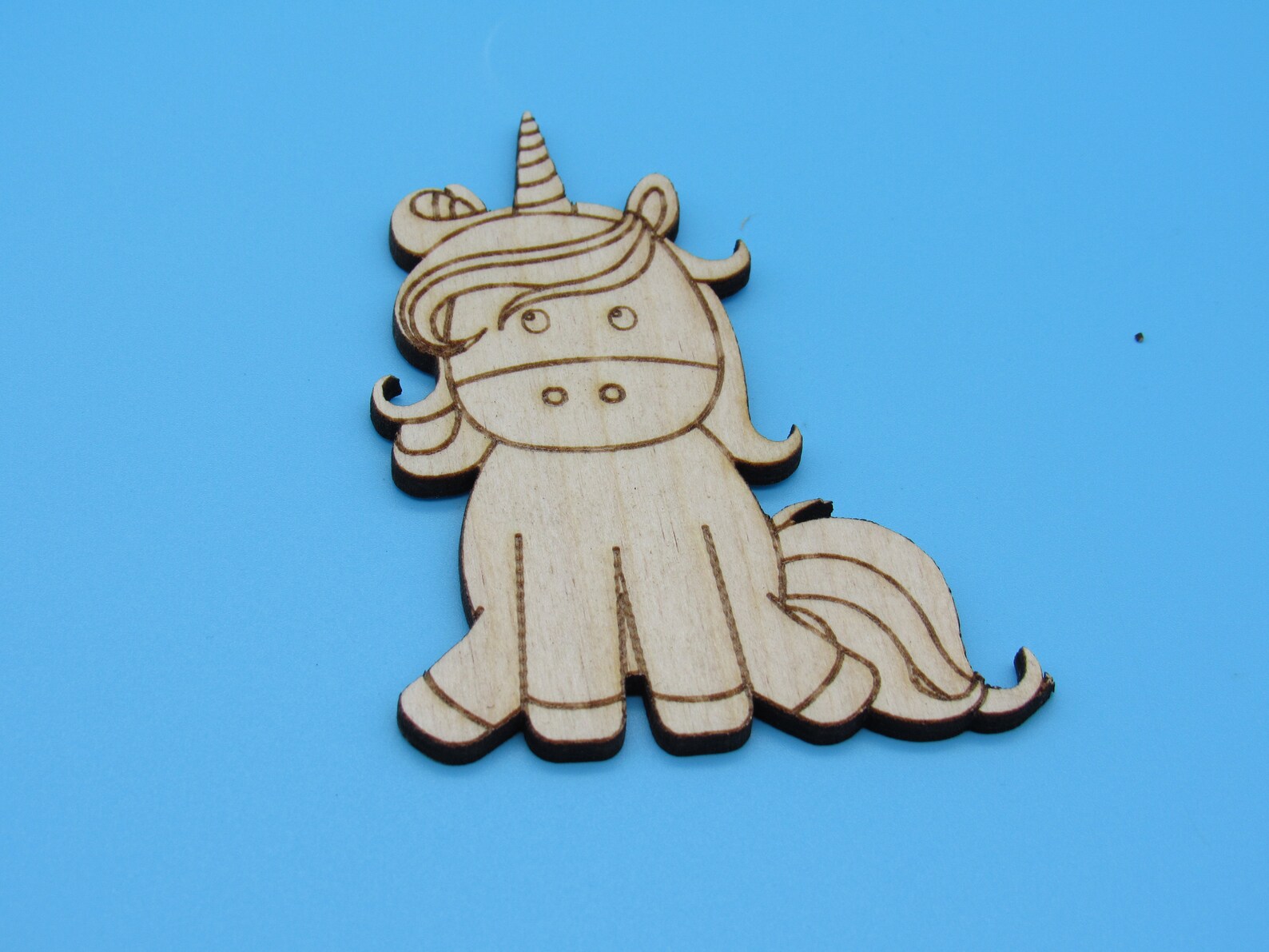 Taonganui Einhorn Spiegel Bastelset - 12 Stück Holzspiegel Zum Bemalen Für Mädchen