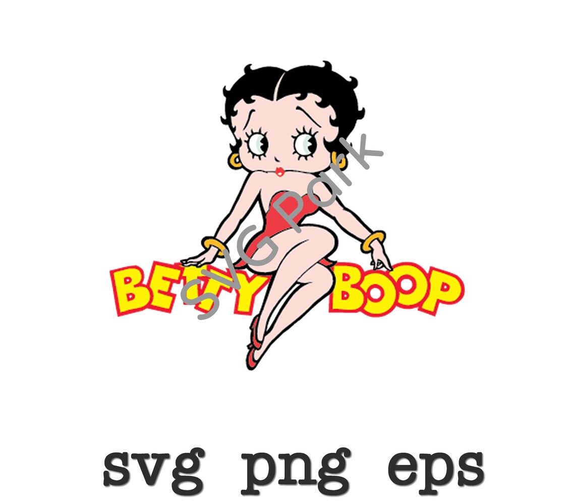 Betty Boop svg png eps | Etsy