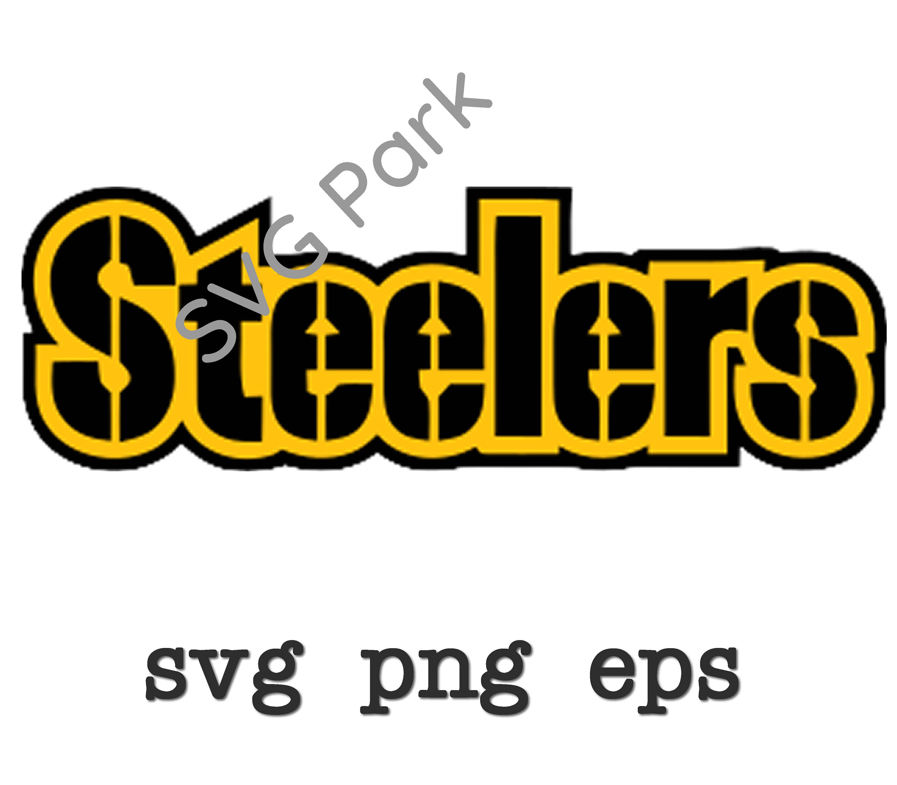Pittsburgh steelers svg files png & eps | Etsy