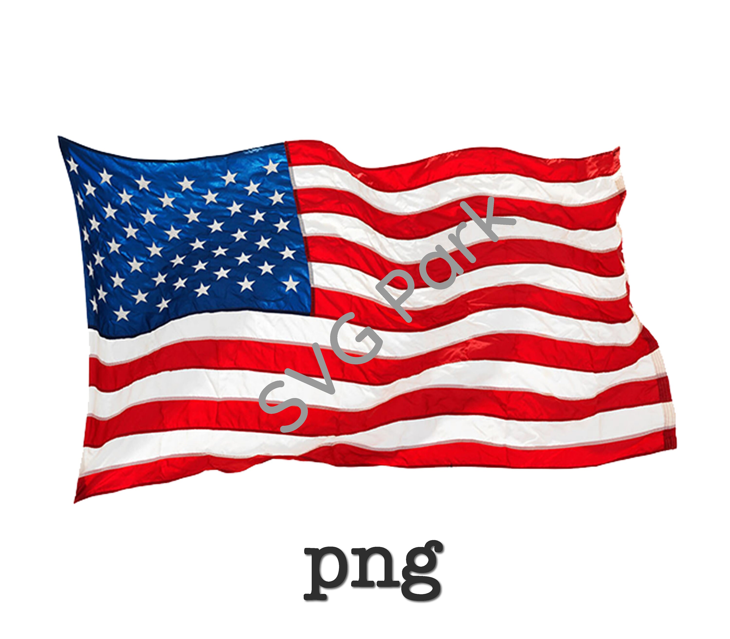 USA American flag png | Etsy