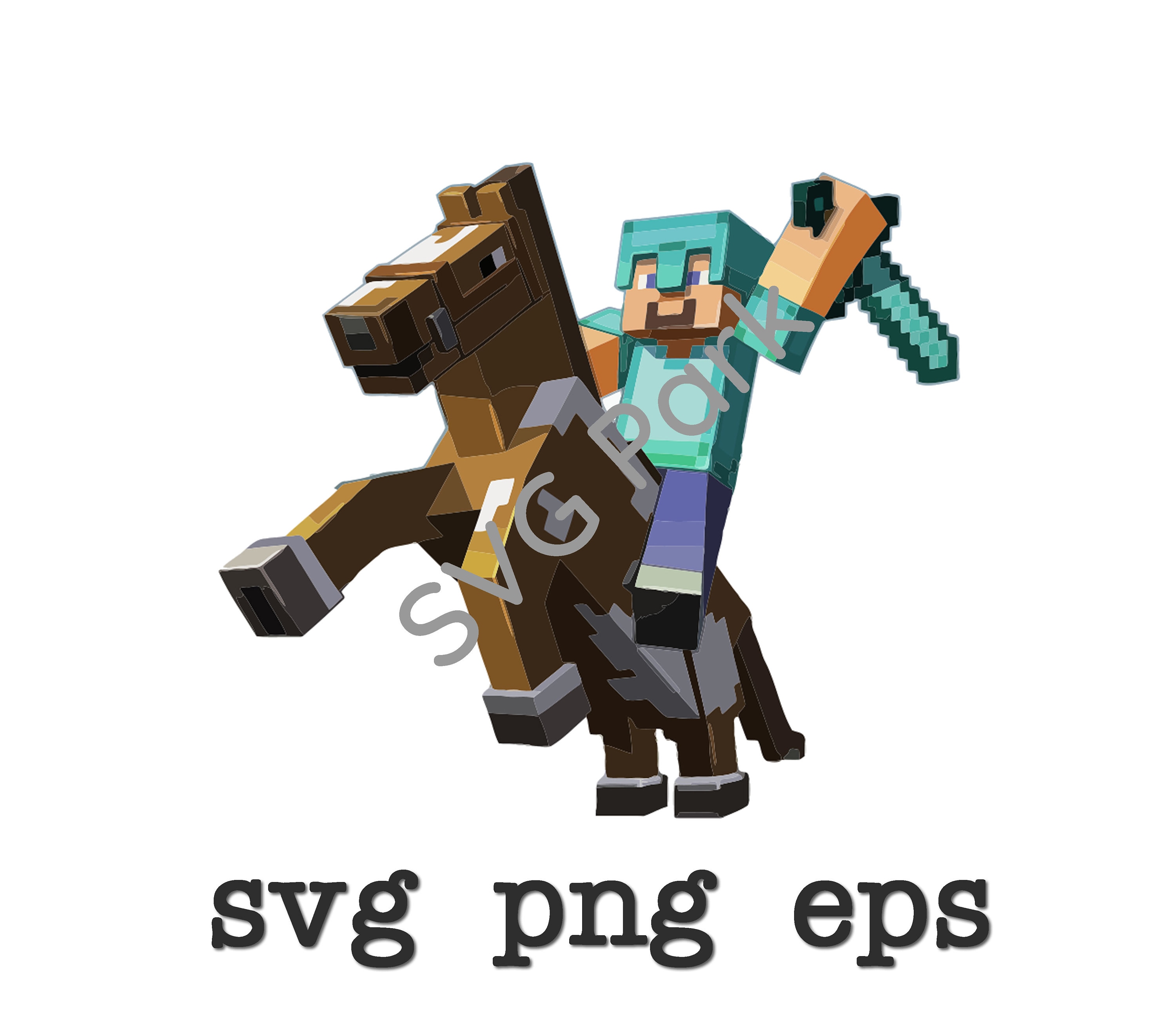 Minecraft svg png eps Etsy