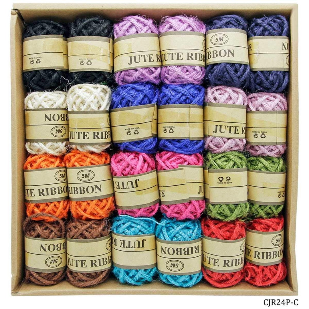 Lakeer Jute Thread for Art & Craft Making multicolor 5 Meter - Etsy UK