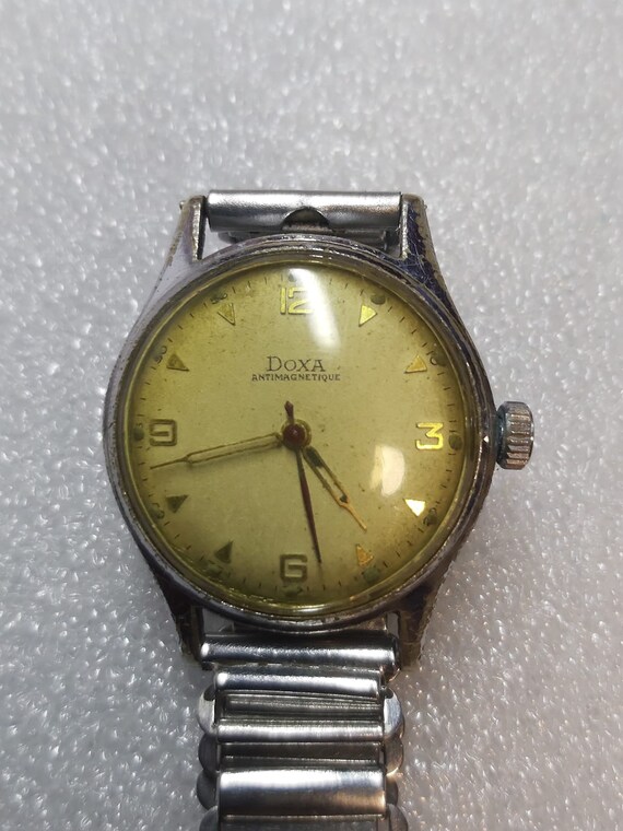 Swiss Doxa Watches 1930 45 With Geneva Movement Are Militarily Rare Etsy Canada