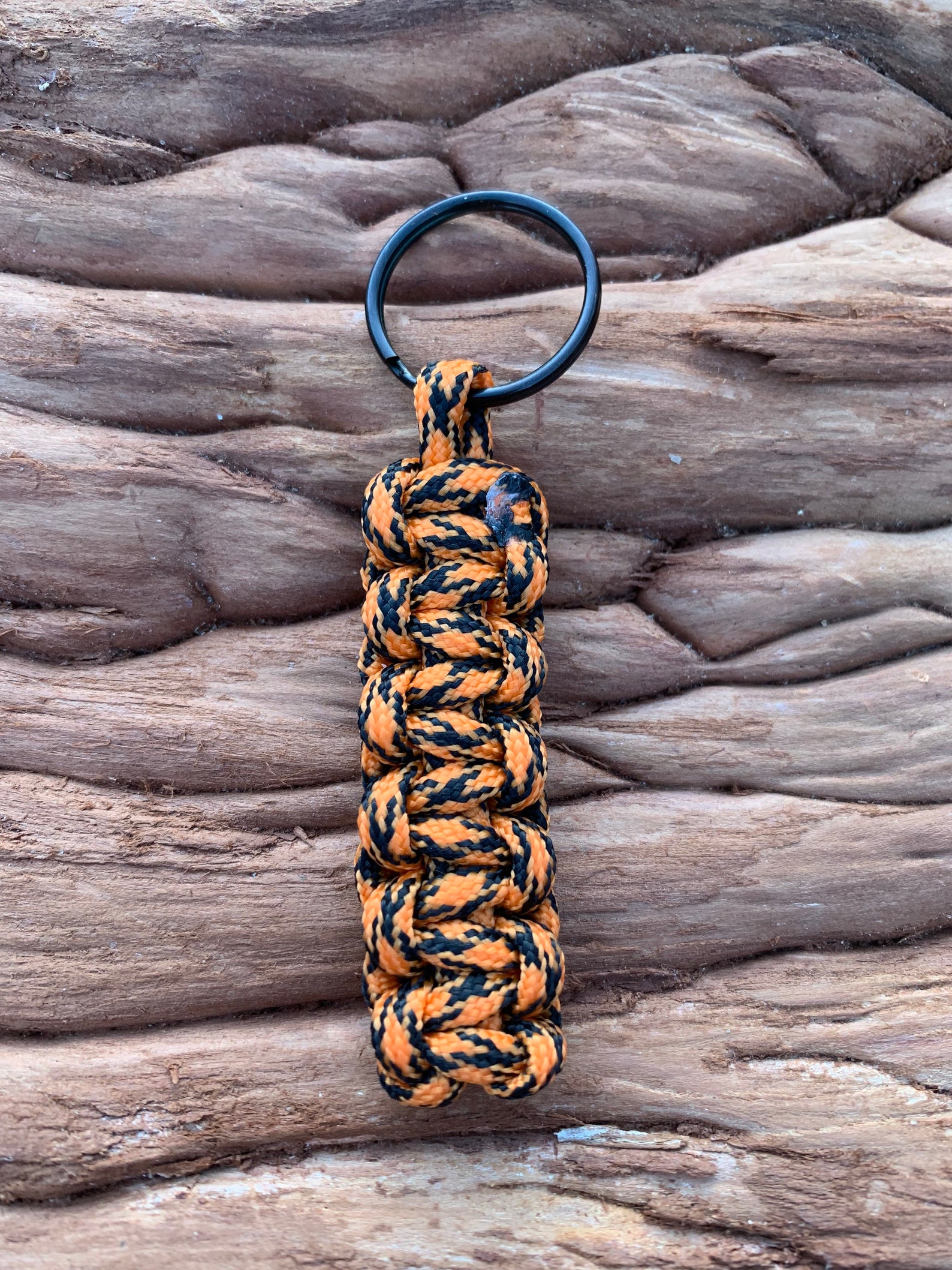 Handmade Paracord cobra Knot Keychain Keyring Keyfob. Etsy Australia