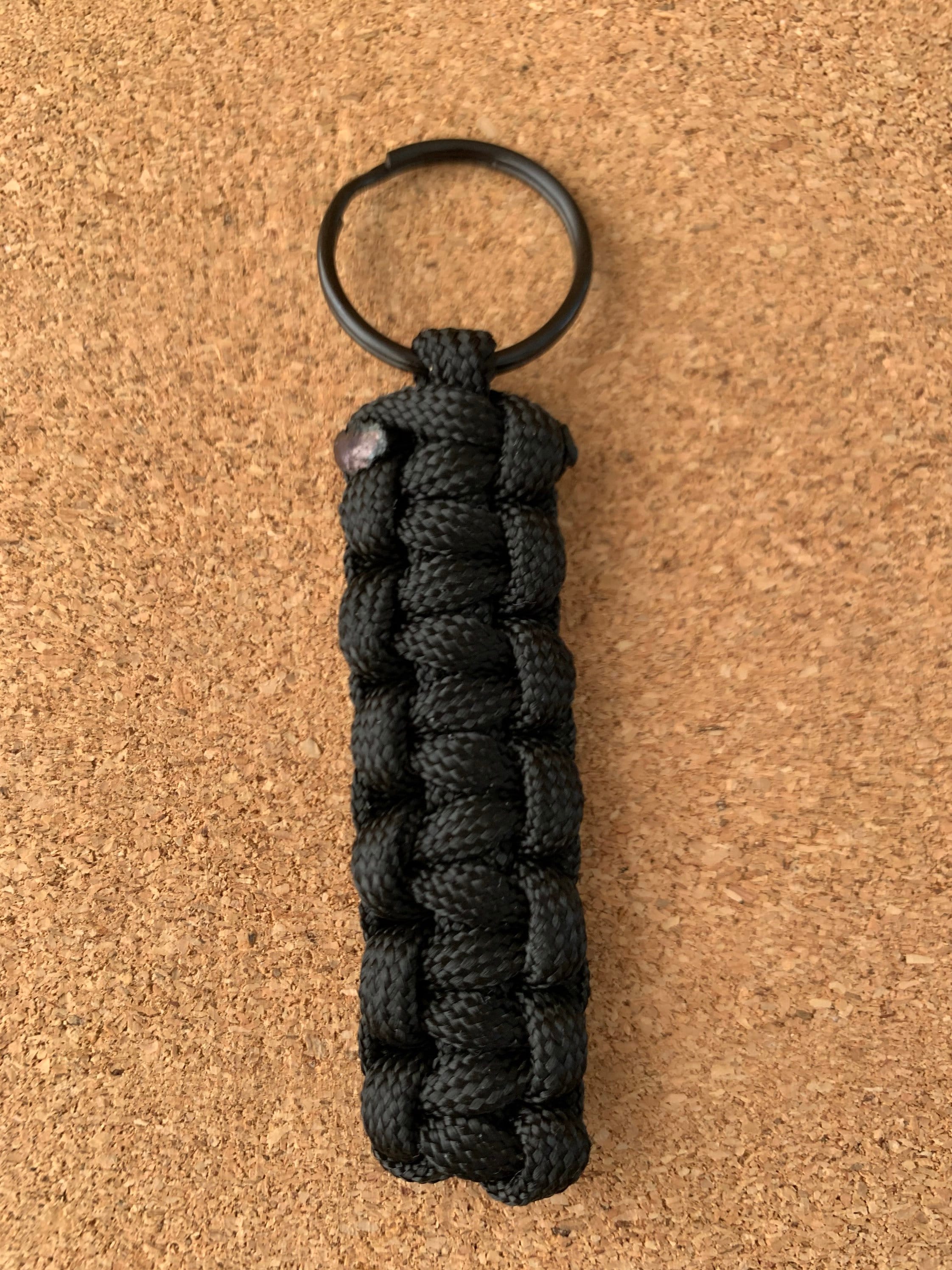 Handmade Paracord cobra Knot Keychain Keyring Keyfob. Etsy Australia