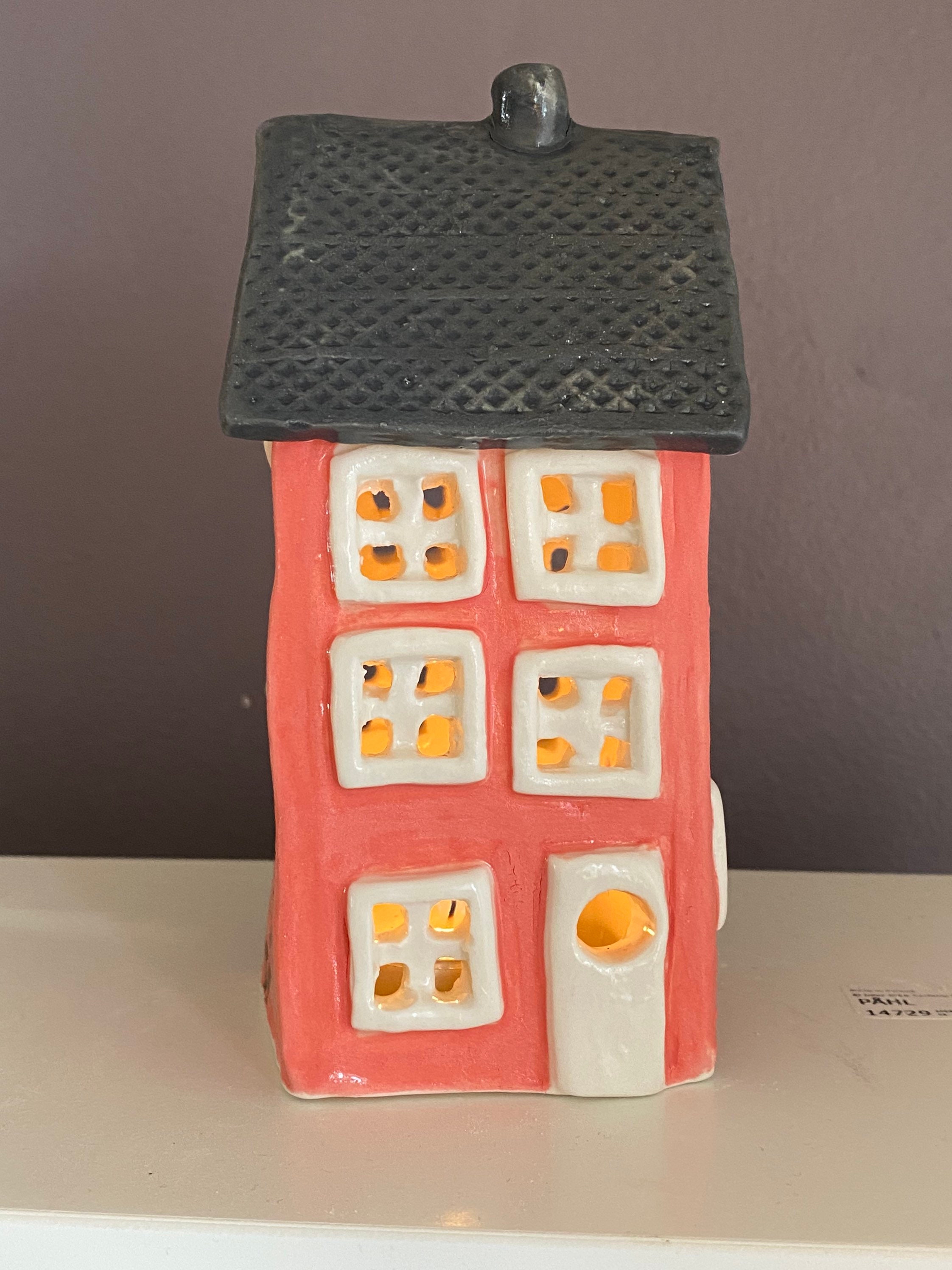 Porcelain Devon House Tea Light Holder / Ornament Etsy
