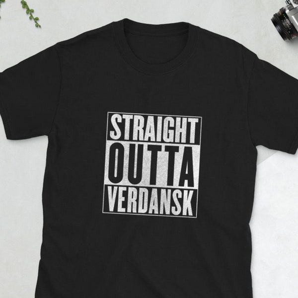 Straight Outta Verdansk Unisex T-Shirt, Gamer T-Shirt, Call of Duty Shirt, Gamer Gift