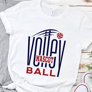 Custom Volleyball Team Shirt: Personalized Player Gift, Team Name Mom Outfit