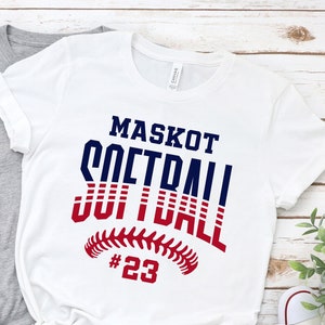 Softball Team Shirt, Personalized Softball Shirt, Softball Player Shirt, Team Template, Softball Mom Shirt, Custom Softball Team Shirt