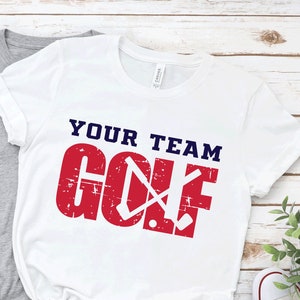 Personalized Golf Team Shirt, Golf Player Shirt, Golfing Shirt, Golf Gift Ideas, Golf Team Name, Golf Lover Gift
