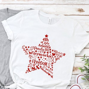 Star Shirt, Patriotic Shirt, America Shirt, Memorial Day Shirt, USA Star Shirt, Merica Shirt