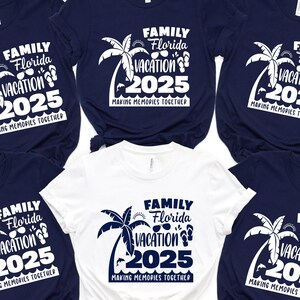 Custom Family Vacation 2025 Shirt: Group Trip Matching Tee