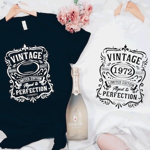 1972 Birthday Shirt, Vintage Birthday Shirt, 51th Birthday Shirt, 51th Birthday Gift Shirt, Retro Shirt, 1972 Vintage Gift Shirt