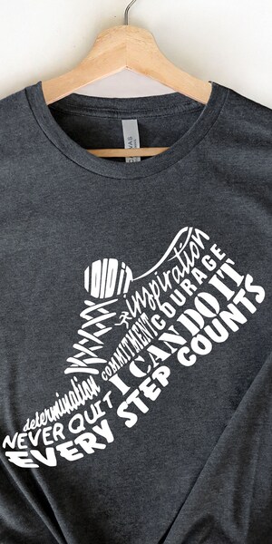T-shirt Motivation Pour Coureur - Tee Sport Avec Message Inspirant, Coupe Classique, Pour Running Et Sport