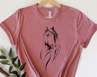 Horse Shirt, Horse Riding Shirt, Equestrian Shirt, Horse, Horse T Shirt, Gift For Horse Lover, Horse Girl Shirt, Shirt With Horse