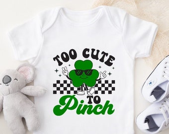 Too Cute To Pinch Toddler Shirts Boy St Patrick Day Shirt St Patricks Day Shirt Funny St Patricks Day Shirts St Patricks Day Kids Shirt